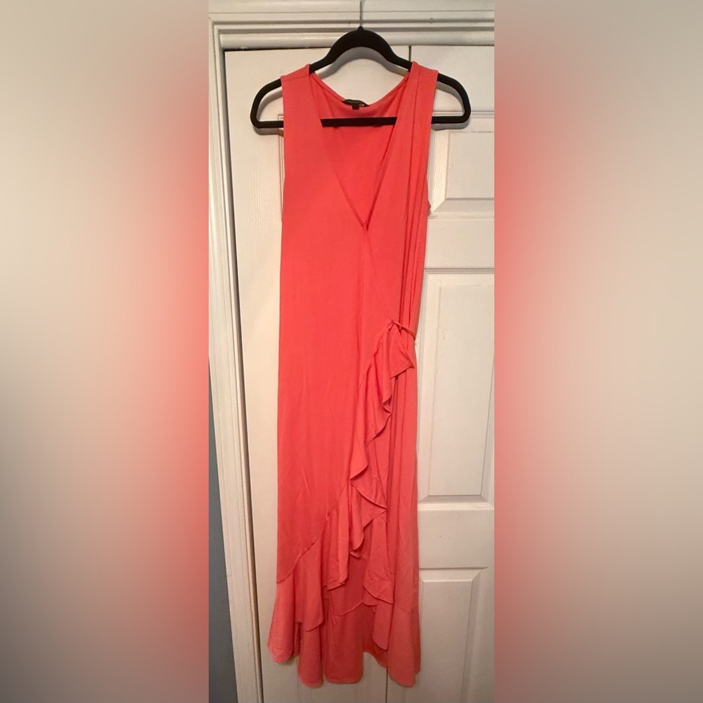 Banana Republic Vibrant Coral Dress